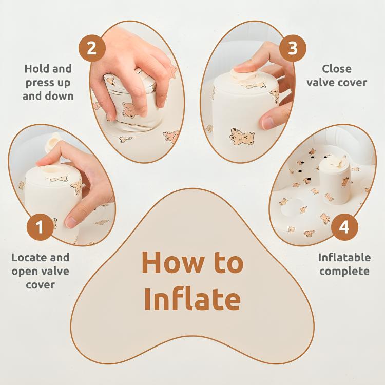 Inflattable baby chair